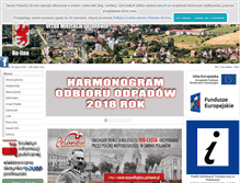 Tablet Screenshot of liceum.polanow.pl
