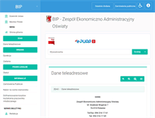Tablet Screenshot of bip.zeao.polanow.pl